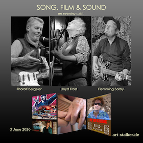 Bild: Song, Film & Sound - Flemming Borby, Thorolf Bergeler und  Lloyd Frost