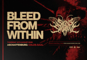 Bild: Bleed From Within - special guests: Signs Of The Swarm