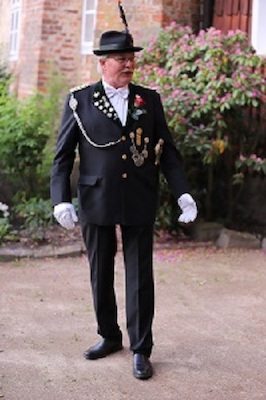 Bild: Historische Ortsführung mit dem Dorfausrufer Hannes als Lichtertour