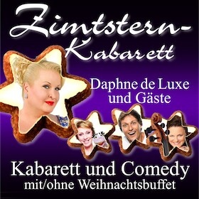 Bild: Zimtstern-Kabarett 2026 - Daphne de Luxe und Gäste: Boris Stijelja - Rebecca Carrington - Andrea Bongers