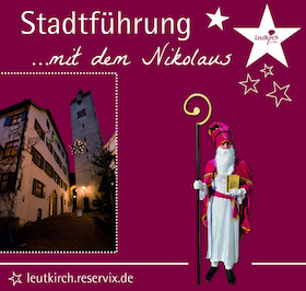 Bild: Familienführung mit dem Nikolaus - Mit dem Nikolaus Leutkirch entdecken