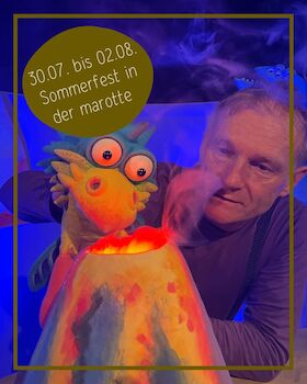 Bild: Sommerfest 2026 - Furzipups, der Knatterdrache (ab 3 Jahren)