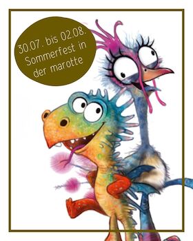 Bild: Sommerfest 2026 - Furzipups und Hicksi Huhn (ab 3 Jahren)