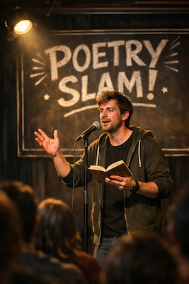 Bild: Reimnacht - Poetry Slam - Lyrik - Rap - Stand-Up - Comedy - Kabarett - Spoken Word