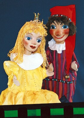 Bild: Freiburger Puppenbühne - Kaspers Suche nach dem Roten Diamanten