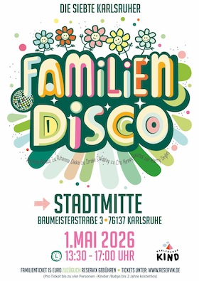 Bild: Die Karlsruher Familiendisco