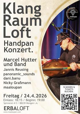 Bild: Handpan-Konzert - Raum-Klang-Loft