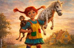 Bild: Pippi Langstrumpf (5+) - Familienabendteuer nach Astrid Lindgren