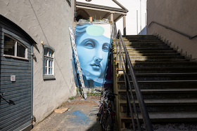 Bild: Kunst in der Altstadt - Fresken und Street Art