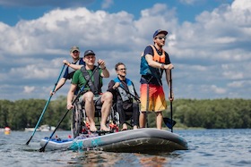 Bild: Lost Place geführte Tour mit Rollstuhl - SUP