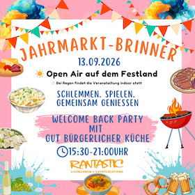 Bild: Rantastic Jahrmarktbrinner - Welcome back at home - Brunch im September