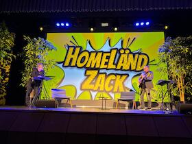 Bild: Klaus Birk - & Andreas Müller: "HomeLändZack!" | Konzertbestuhlung
