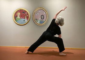 Bild: YOGA trifft KUNST