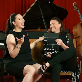 Bild: Rebecca Carrinton & Martina Colli - "Music @ the Movies"