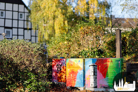 Bild: Geschichten im Vorbeigehen – Erinnerungstafeln und historisch inspirierte Kunstwerke