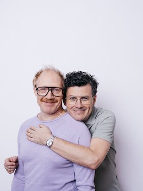 Bild: Manuel Rubey & Simon Schwarz - LIEBE