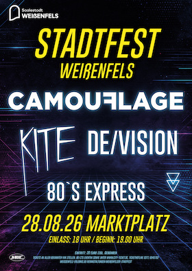 Bild: Synthie-Pop-Night zum Weißenfelser Stadtfest