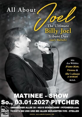 Bild: BILLY JOEL by ALL ABOUT JOEL - "THE DUO EXPERIENCE"