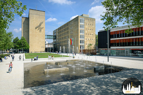 Bild: Begrüßung durch Wiebke Heine - Rundgang durch das Gütersloher Rathaus