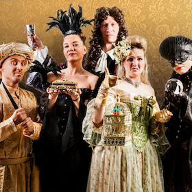 Bild: Dinnertheater in der Orangerie im Schlosspark - Adel vergiftet - Barock-Krimi mit Dinner