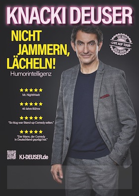 Bild: Knacki Deuser - Nicht jammern, lächeln!