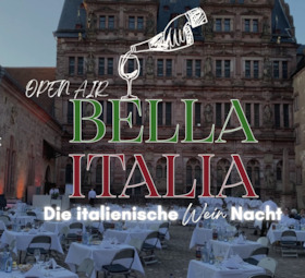 Bild: Bella Italia - Italienische Wein-Nacht im Schlosshof - inkl. Kulinarik - Weine - Livemusik