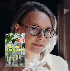 Bild: Sandra Lüpkes liest "Ein Ort, der bleibt"