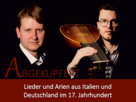 Bild: Tage Alter Musik Medingen - "Abgekupfert": Lieder und Arien aus Italien und Deutschland im 17. Jahundert