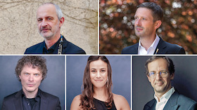 Bild: Summerwinds Festival: Stefan Schilli, Kai Frömbergen, Bram van Sambeek, Ying Lai Green & Sergej Tcherepanov: