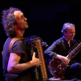 Bild: Luciano Biondini & Klaus Falschlunger feat. Niti Ranjan Biswas