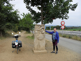 Bild: Multivisionsshow über den Jakobsweg - Live-Bericht vom Jakobsweg Tour 26