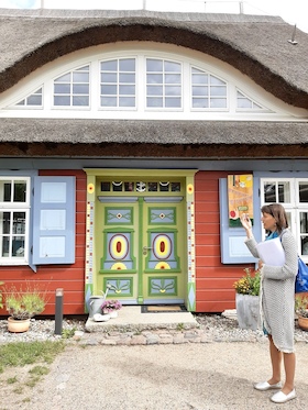 Bild: Ortsrundgang im östlichen Prerow