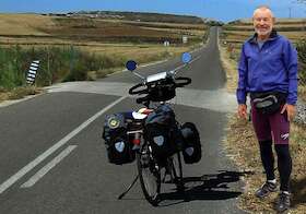 Bild: Multivisionsshow über den Jakobsweg - Live-Bericht vom Jakobsweg Tour 26