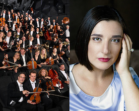 Bild: Nürnberger Symphoniker & Olga Bezsmertna