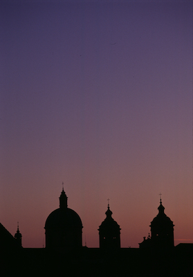 Bild: Romantischer Abendspaziergang