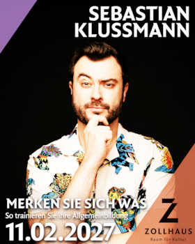 Bild: Sebastian Klussmann - Merken Sie Sich Was – So trainieren Sie ihre Allgemeinbildung (Vortrag und Quiz)