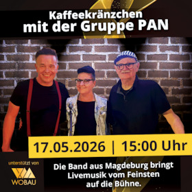Bild: Kaffeekränzchen mit der Gruppe PAN | Magdeburg | machwerk