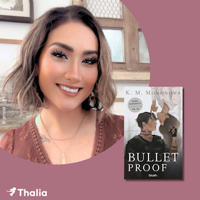 Bild: Dark Romance Booktalk mit K.M. Moronova zu "Bulletproof"