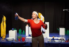Bild: Wasser – ein philosophisches Geplätscher (1. Harburger Theatertreffen 2026 – junges Publikum)