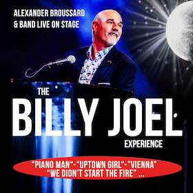 Bild: The Billy Joel Experience - Alexander Broussard & Band live on stage