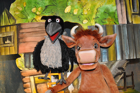 Bild: ”MAMA MUH - die verrückteste Kuh der Welt“ von Jujja Wieslander und Sven Nordqvist