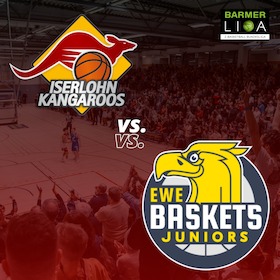 Bild: Iserlohn Kangaroos vs. Baskets Juniors TSG Westerstede