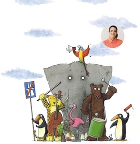 Bild: Der Elefantenpups - Rettet den Zoo! - Erzählkonzert mit Kyiv Symphony Orchestra und mit Clarissa Corrêa da Silva | 5+