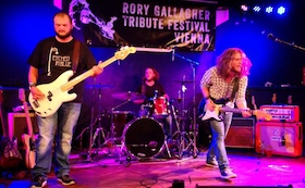 Bild: The 14th Rory Gallagher Weekend Fuerth 2026 - mit The Factory (D), Crest of a Wave (IRL), Next Passing Breeze (TR/IRL) Barry Barnes (GB) und Etched In Blue (D)