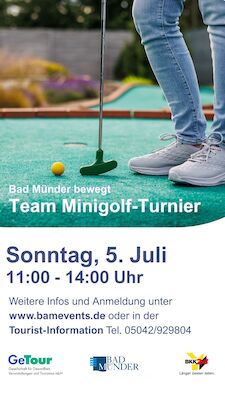 Bild: Bad Münder bewegt Team-Minigolf-Turnier