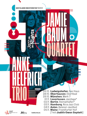 Bild: JAMIE BAUM QUARTET & ANKE HELFRICH TRIO - JAZZNIGHTS SPECIAL