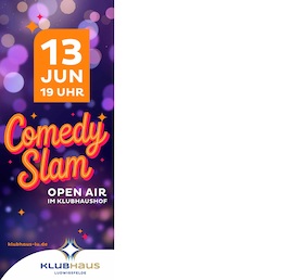 Bild: Comedy Slam - Open Air im Klubhaushof Ludwigsfelde