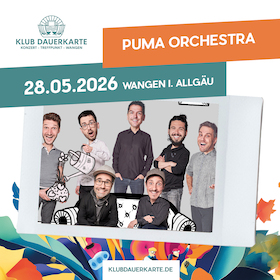 Bild: Klub Dauerkarte - Puma Orchestra