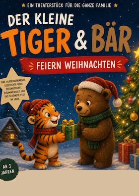 Bild: Der kleine Tiger & Bär feiern Weihnachten