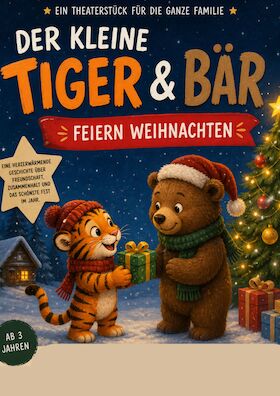 Bild: Der kleine Tiger & Bär feiern Weihnachten
